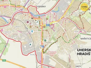 Pronájem kanceláře, Uherské Hradiště, Františkánská, 25 m2