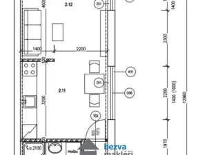 Pronájem bytu 1+kk, Pardubice, Jana Palacha, 49 m2