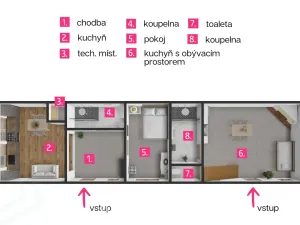 Prodej rodinného domu, Jevišovka, 90 m2