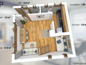 Prodej chaty, Týnec nad Sázavou - Čakovice, 99 m2