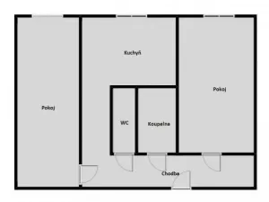 Prodej bytu 2+1, Klášterec nad Ohří, Družstevní, 60 m2