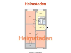 Pronájem bytu 3+1, Havířov - Město, Edisonova, 67 m2