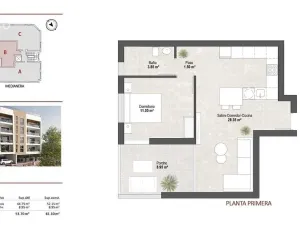 Prodej bytu 2+kk, San Pedro del Pinatar, Murcia, Španělsko, 61 m2
