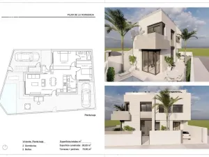 Prodej rodinného domu, Pilar de La Horadada, Alicante, Španělsko, 90 m2