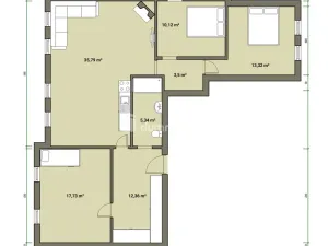 Prodej bytu 4+kk, Mariánské Lázně, Chebská, 109 m2