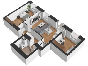 Pronájem bytu 3+kk, Tábor, Kpt. Jaroše, 74 m2