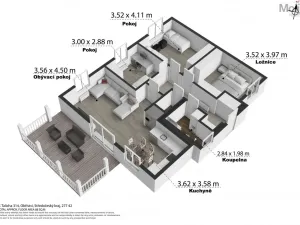 Prodej rodinného domu, Obříství, V. Talicha, 104 m2
