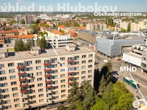 Prodej bytu 3+1, České Budějovice - České Budějovice 3, Pražská tř., 80 m2