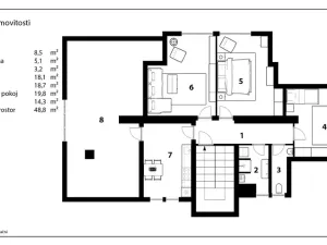 Prodej bytu 3+1, Seč, 88 m2