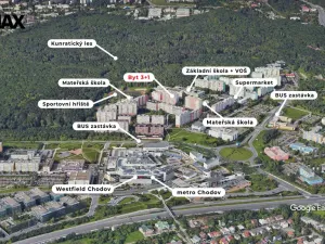 Prodej bytu 3+1, Praha - Chodov, Dědinova, 75 m2