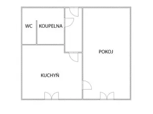 Prodej bytu 1+1, Litvínov - Horní Litvínov, Čapkova, 36 m2