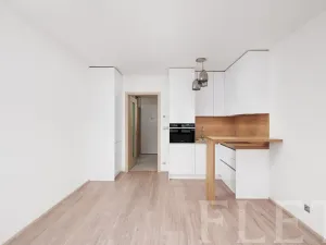 Pronájem bytu 1+kk, Praha - Vysočany, Bassova, 28 m2