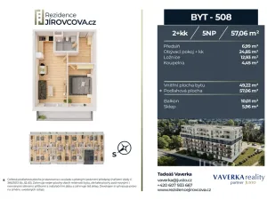 Prodej bytu 2+kk, České Budějovice, Jírovcova, 57 m2