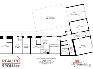 Prodej rodinného domu, Hluk, Hlavní, 166 m2