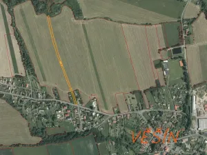 Dražba pole, Věšín, 5233 m2