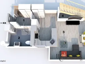 Prodej bytu 3+kk, Smiřice - Rodov, 102 m2
