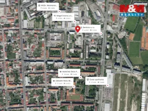 Pronájem bytu 2+kk, Pardubice - Zelené Předměstí, Na Spravedlnosti, 53 m2