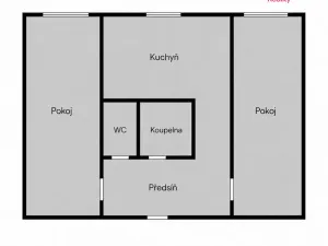 Prodej bytu 2+1, Olomouc - Hodolany, Masarykova třída, 55 m2