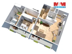Prodej bytu 3+1, Brandýs nad Labem-Stará Boleslav, Jasanová, 81 m2