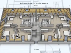 Prodej atypického bytu, Hodonín, Zámecká, 170 m2