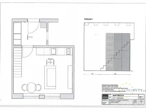 Pronájem bytu 1+kk, Praha - Vršovice, Bartoškova, 40 m2