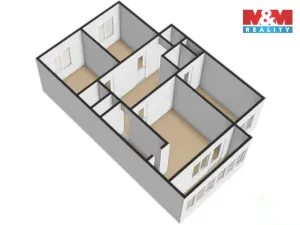 Prodej bytu 4+1, Praha - Černý Most, Františkova, 93 m2