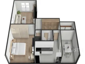 Prodej bytu 2+1, Záhoří - Horní Záhoří, 57 m2