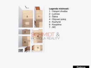 Prodej rodinného domu, Boleradice, 62 m2