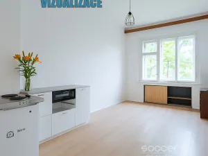 Pronájem bytu 2+kk, Praha - Nusle, K podjezdu, 46 m2