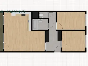 Pronájem bytu 3+kk, Praha - Krč, Na strži, 67 m2