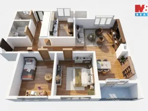 Prodej bytu 3+1, Kladno, Kordačova, 76 m2