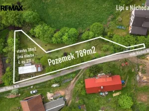 Prodej pozemku pro bydlení, Náchod, 751 m2