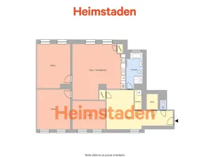 Pronájem bytu 4+kk, Ostrava - Poruba, Hlavní třída, 133 m2