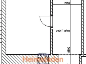 Pronájem obchodního prostoru, Havířov - Město, Jana Švermy, 16 m2