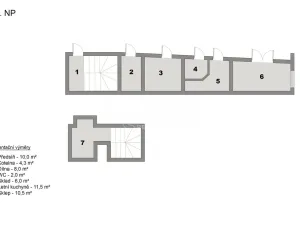 Prodej rodinného domu, Velvary, Pražská, 217 m2