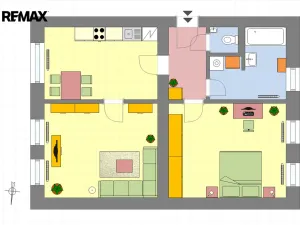 Pronájem bytu 2+1, Jablonec nad Nisou, Podhorská, 70 m2