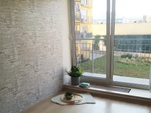 Pronájem bytu 2+kk, Praha - Vysočany, Na Harfě, 44 m2