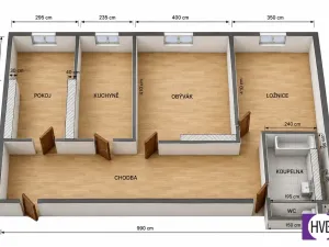 Prodej bytu 3+1, Kladno - Kročehlavy, Vrchlického, 80 m2