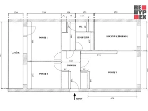 Prodej bytu 3+1, Turnov, 5. května, 60 m2