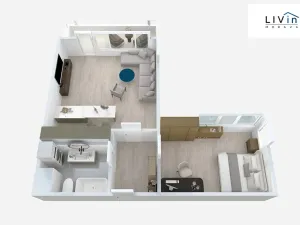 Pronájem bytu 2+kk, Olomouc, Loudova, 60 m2