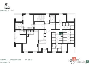 Prodej bytu 2+kk, Praha - Chodov, Klapálkova, 41 m2