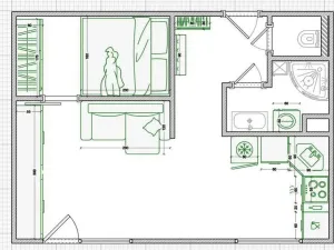 Prodej bytu 1+kk, Praha - Zbraslav, Elišky Přemyslovny, 35 m2