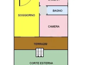 Prodej bytu 3+kk, Via di Giesi,Villa Rosa,Itálie, 56 m2