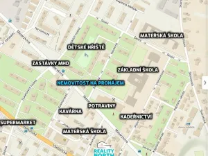 Pronájem bytu 2+1, Ústí nad Labem, Návětrná, 51 m2