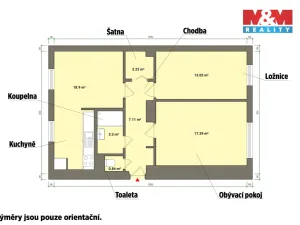 Pronájem bytu 3+kk, Mariánské Lázně, U Pily, 65 m2