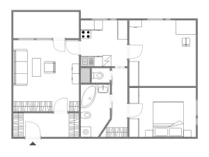 Pronájem bytu 3+1, Praha - Hlubočepy, Štěpařská, 73 m2