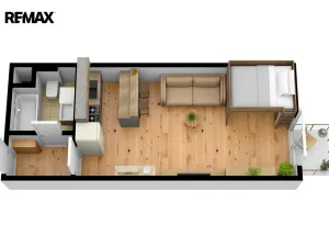 Prodej bytu 1+kk, Hradec Králové - Třebeš, Svatojánská, 28 m2