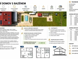 Prodej rodinného domu, Pozořice, U školy, 182 m2