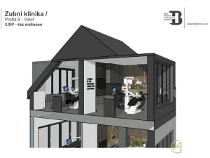 Pronájem ordinace, Praha - Vinoř, Mladoboleslavská, 305 m2