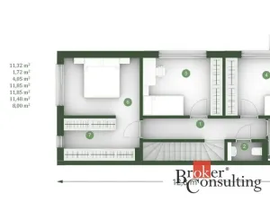 Pronájem rodinného domu, Kladno, Pechlátova, 119 m2